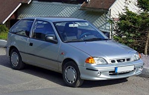 Размер колёс на Subaru Justy 1999 Подбор шин на Subaru Justy 1999