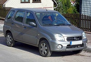 Размер колёс на Subaru Justy 2001 Подбор шин на Subaru Justy 2001