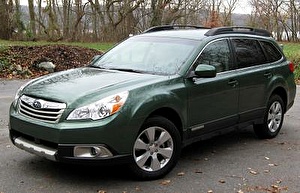 Размер колёс на Subaru Outback 2010 Подбор шин на Subaru Outback 2010
