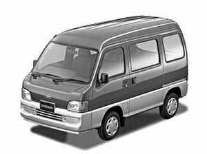Размер колёс на Subaru Sambar 1997 Подбор шин на Subaru Sambar 1997