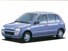 Размер колёс на Subaru Vivio 1998 Подбор шин на Subaru Vivio 1998