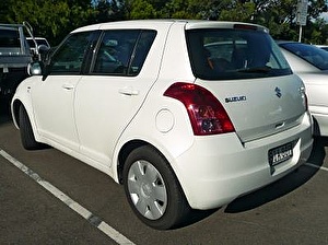 Размер колёс на Suzuki Swift 2005 Подбор шин на Suzuki Swift 2005