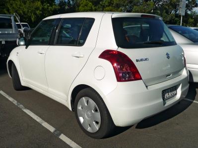 Подбор шин на Suzuki Swift 2005