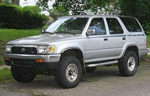 Размер колёс на Toyota 4Runner 1995 Подбор шин на Toyota 4Runner 1995
