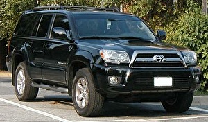 Размер колёс на Toyota 4Runner 2006 Подбор шин на Toyota 4Runner 2006