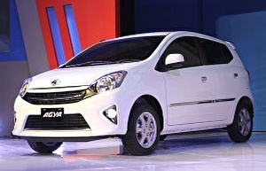 Размер колёс на Toyota Agya 2016 Подбор шин на Toyota Agya 2016