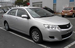Размер колёс на Toyota Allion 2009 Подбор шин на Toyota Allion 2009