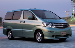 Размер колёс на Toyota Alphard 2008 Подбор шин на Toyota Alphard 2008