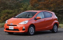 Размер колёс на Toyota Aqua 2012 Подбор шин на Toyota Aqua 2012