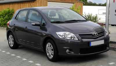 Подбор шин на Toyota Auris 2011