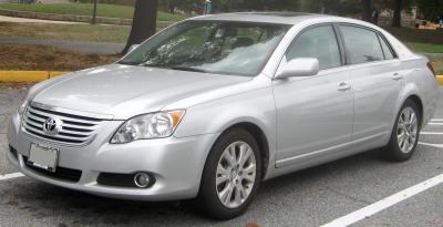 Размер колёс на Toyota Avalon 2008 Подбор шин на Toyota Avalon 2008