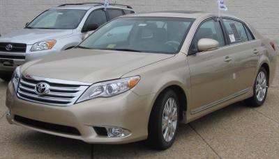 Подбор шин на Toyota Avalon 2010