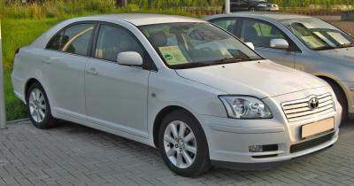 Размер колёс на Toyota Avensis 2003 Подбор шин на Toyota Avensis 2003