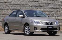 Размер колёс на Toyota Corolla Altis 2012 Подбор шин на Toyota Corolla Altis 2012