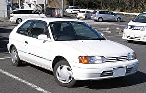 Размер колёс на Toyota Corolla II 1996 Подбор шин на Toyota Corolla II 1996