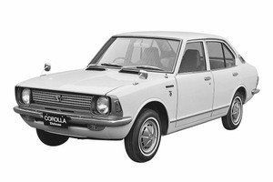 Размер колёс на Toyota Corolla 1973 Подбор шин на Toyota Corolla 1973