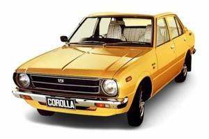 Размер колёс на Toyota Corolla 1977 Подбор шин на Toyota Corolla 1977