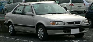 Размер колёс на Toyota Corolla 1995 Подбор шин на Toyota Corolla 1995