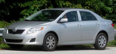 Размер колёс на Toyota Corolla 2009 Подбор шин на Toyota Corolla 2009