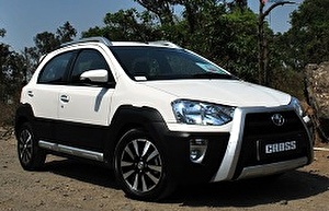 Размер колёс на Toyota Etios Cross 2016 Подбор шин на Toyota Etios Cross 2016