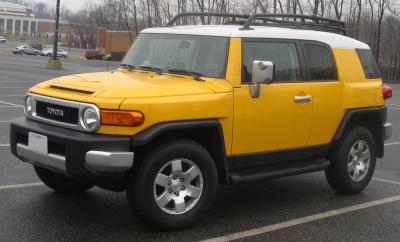 Размер колёс на Toyota FJ Cruiser 2008 Подбор шин на Toyota FJ Cruiser 2008