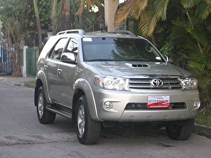 Размер колёс на Toyota Fortuner 2009 Подбор шин на Toyota Fortuner 2009