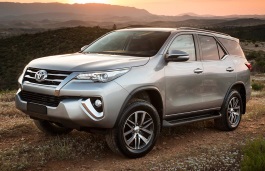 Размер колёс на Toyota Fortuner 2016 Подбор шин на Toyota Fortuner 2016