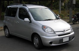 Размер колёс на Toyota FunCargo 2000 Подбор шин на Toyota FunCargo 2000