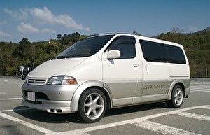 Размер колёс на Toyota Granvia 1997 Подбор шин на Toyota Granvia 1997