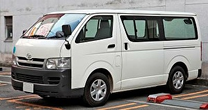 Размер колёс на Toyota Hiace 2007 Подбор шин на Toyota Hiace 2007