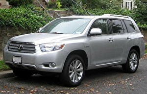 Подбор шин на Toyota Highlander 2011