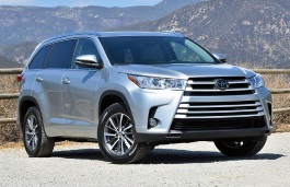Размер колёс на Toyota Highlander 2019 Подбор шин на Toyota Highlander 2019