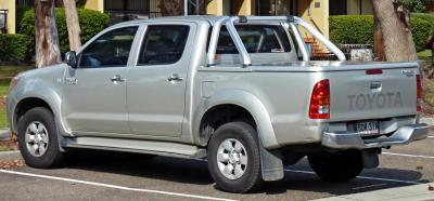 Размер колёс на Toyota Hilux 2008 Подбор шин на Toyota Hilux 2008