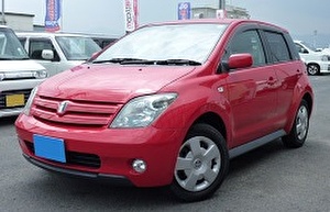 Размер колёс на Toyota Ist 2004 Подбор шин на Toyota Ist 2004