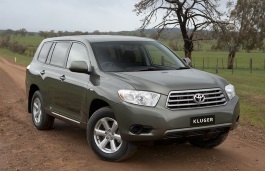 Размер колёс на Toyota Kluger 2009 Подбор шин на Toyota Kluger 2009