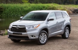 Размер колёс на Toyota Kluger 2014 Подбор шин на Toyota Kluger 2014