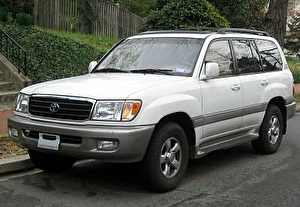 Размер колёс на Toyota Land Cruiser 100 GX 1999 Подбор шин на Toyota Land Cruiser 100 GX 1999