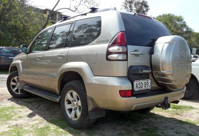 Размер колёс на Toyota Land Cruiser Prado 2003 Подбор шин на Toyota Land Cruiser Prado 2003