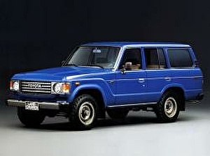 Размер колёс на Toyota Land Cruiser 1982 Подбор шин на Toyota Land Cruiser 1982