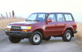 Размер колёс на Toyota Land Cruiser 1995 Подбор шин на Toyota Land Cruiser 1995