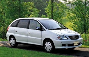Размер колёс на Toyota Nadia 2001 Подбор шин на Toyota Nadia 2001