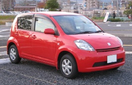 Размер колёс на Toyota Passo 2004 Подбор шин на Toyota Passo 2004