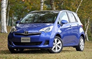 Размер колёс на Toyota Ractis 2016 Подбор шин на Toyota Ractis 2016