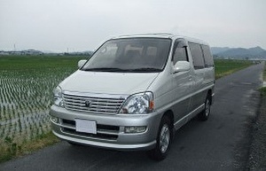 Размер колёс на Toyota Regius 1999 Подбор шин на Toyota Regius 1999