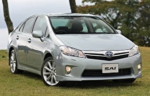 Размер колёс на Toyota Sai 2012 Подбор шин на Toyota Sai 2012