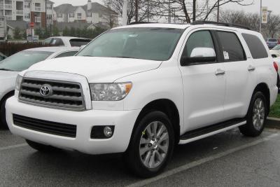 Размер колёс на Toyota Sequoia 2010 Подбор шин на Toyota Sequoia 2010