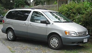 Размер колёс на Toyota Sienna 2003 Подбор шин на Toyota Sienna 2003