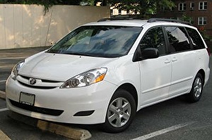 Размер колёс на Toyota Sienna 2009 Подбор шин на Toyota Sienna 2009