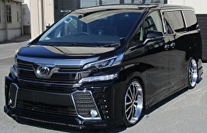 Размер колёс на Toyota Vellfire 2018 Подбор шин на Toyota Vellfire 2018