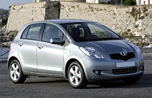 Размер колёс на Toyota Vitz 2007 Подбор шин на Toyota Vitz 2007